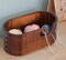 Extra Large Yarn Bowls for Crocheting, Wood Crochet Bowl for Yarn Large Storage Holder, 11.2x6.1x4.7 Wooden Yarn Bowl for Knitting, Christmas Gifts